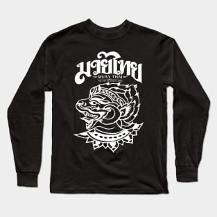 Muay Thai Hanuman Long Sleeve T-Shirt